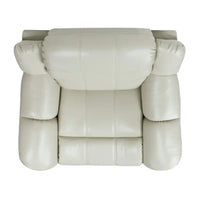 Fauteuil Inclinable Pivotant à Bascule Manuel Rover 41.5 pouces en Similicuir