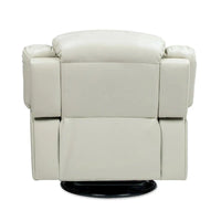 Fauteuil Inclinable Pivotant à Bascule Manuel Rover 41.5 pouces en Similicuir