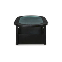 Signature Design by Ashley Winbardi Table basse noire/grise - 52 L x 28 P x 18,25 H