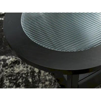 Signature Design by Ashley Winbardi Table basse noire/grise - 52 L x 28 P x 18,25 H