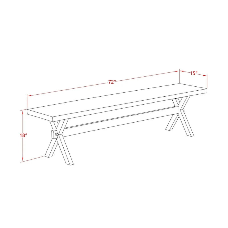 Ensemble de salle à manger East West Furniture - une table de salle à manger et des chaises Parsons en tissu de lin gris, blanc cassé (options de pièces)