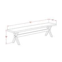 Ensemble de salle à manger East West Furniture - une table de salle à manger et des chaises Parsons en tissu de lin gris, blanc cassé (options de pièces)