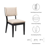 Chaises de salle à manger Esquire - Lot de 2