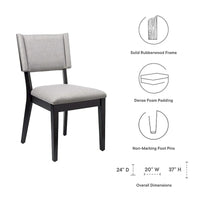 Chaises de salle à manger Esquire - Lot de 2