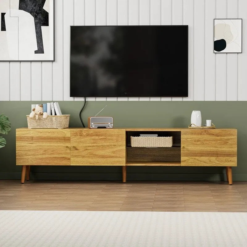 Meuble TV moderne 68.9L pour TV jusqu'à 70 pouces - 65 pouces