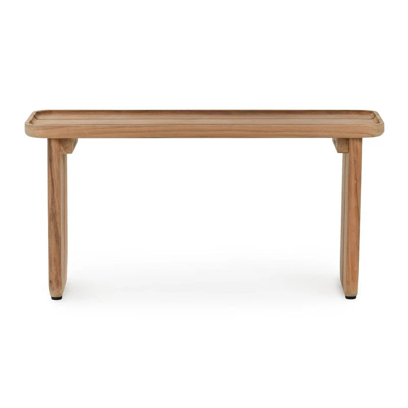 Table basse d'extérieur Classic Home Hudson 31 en bois de teck