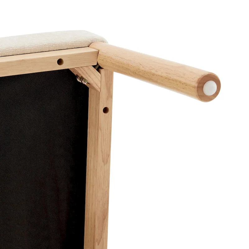 Chaises de salle à manger Bloomfield en chenille à dossier bas/haut (lot de 2)