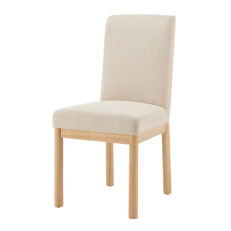Chaises de salle à manger Bloomfield en chenille à dossier bas/haut (lot de 2)