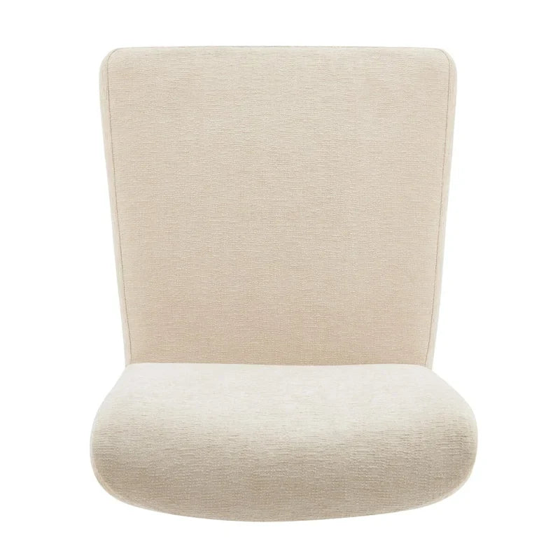 Chaises de salle à manger Bloomfield en chenille à dossier bas/haut (lot de 2)