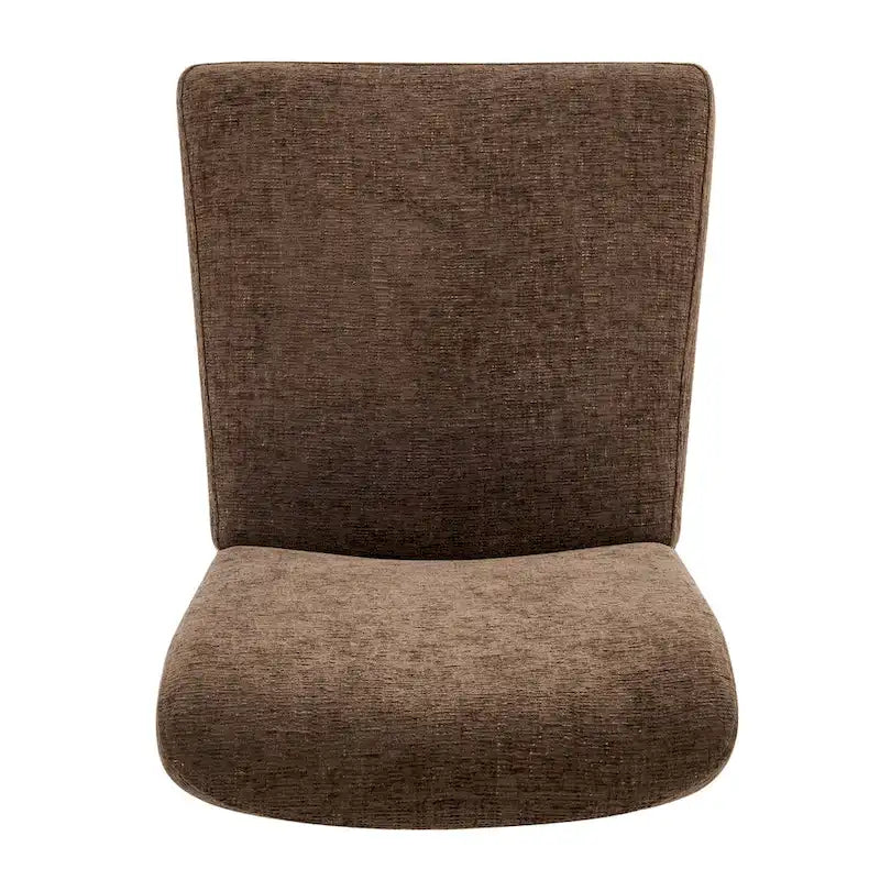 Chaises de salle à manger Bloomfield en chenille à dossier bas/haut (lot de 2)