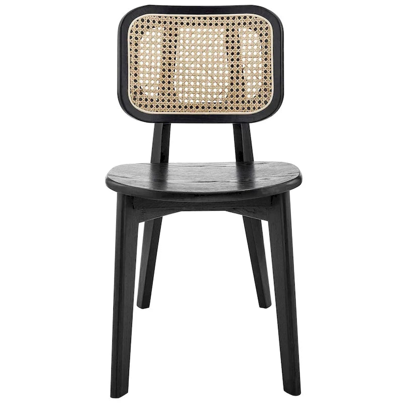 Lot de 2 chaises de salle à manger en bois Habitat