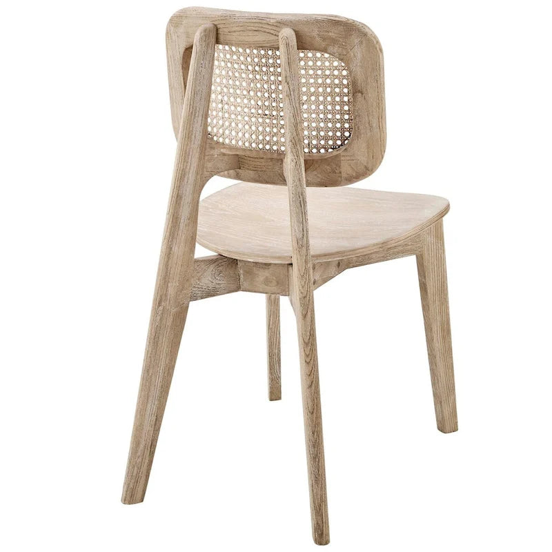 Lot de 2 chaises de salle à manger en bois Habitat