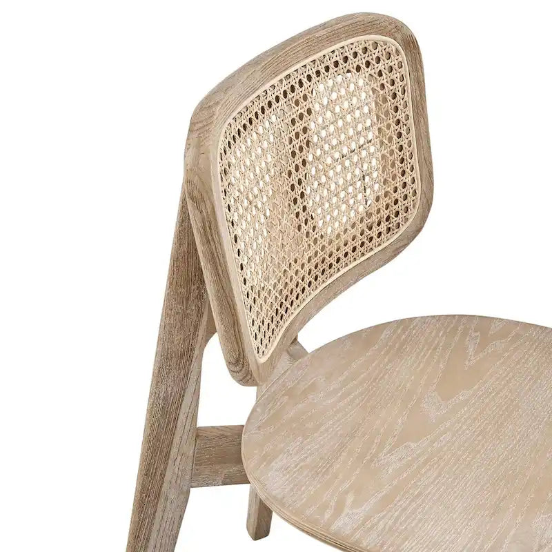 Lot de 2 chaises de salle à manger en bois Habitat