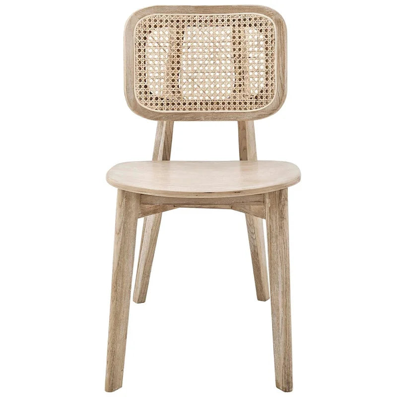 Lot de 2 chaises de salle à manger en bois Habitat