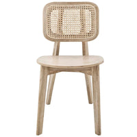 Lot de 2 chaises de salle à manger en bois Habitat