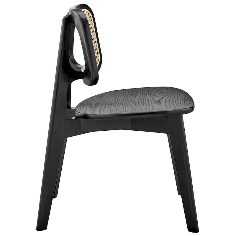 Lot de 2 chaises de salle à manger en bois Habitat
