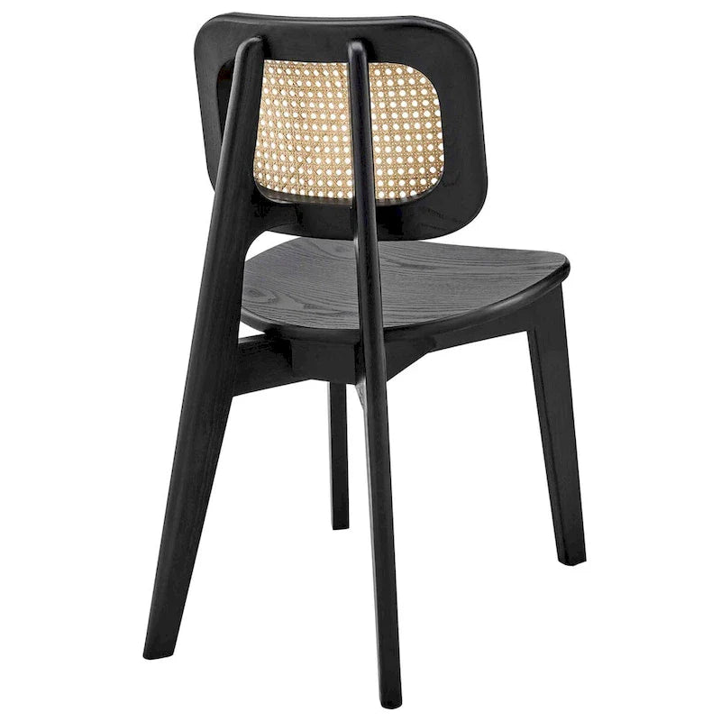 Lot de 2 chaises de salle à manger en bois Habitat