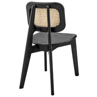 Lot de 2 chaises de salle à manger en bois Habitat