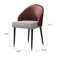 Ensemble de salle à manger rectangulaire extensible en pierre frittée à pieds croisés de 9 pièces avec 8 chaises pour la maison ou la villa