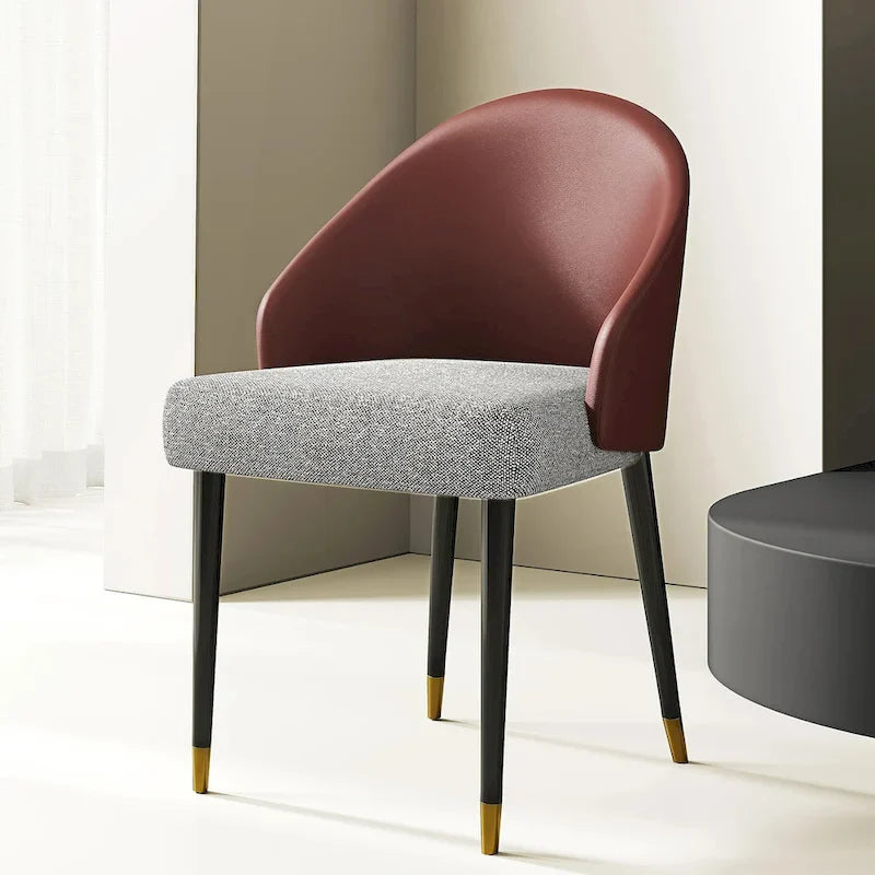 Ensemble de salle à manger rectangulaire extensible en pierre frittée à pieds croisés de 9 pièces avec 8 chaises pour la maison ou la villa