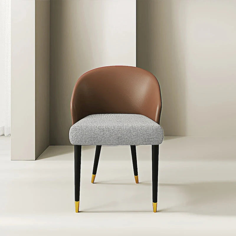 Ensemble de salle à manger rectangulaire extensible en pierre frittée à pieds croisés de 9 pièces avec 8 chaises pour la maison ou la villa
