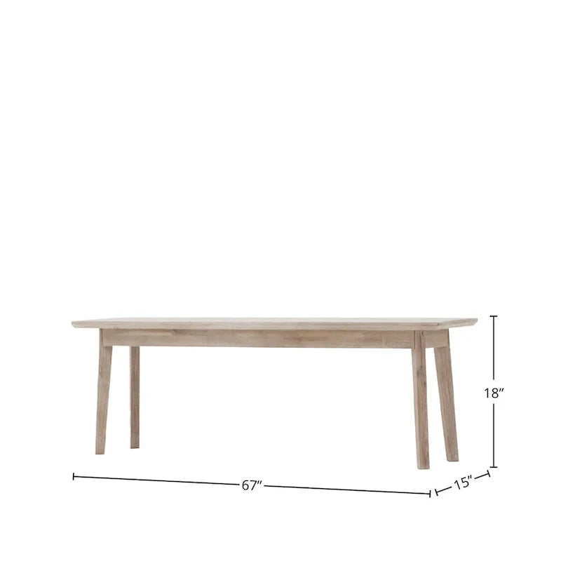 Banc Stella en acacia