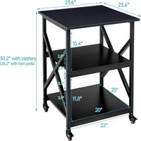 Meuble d'imprimante grand format de 23,6 pouces
