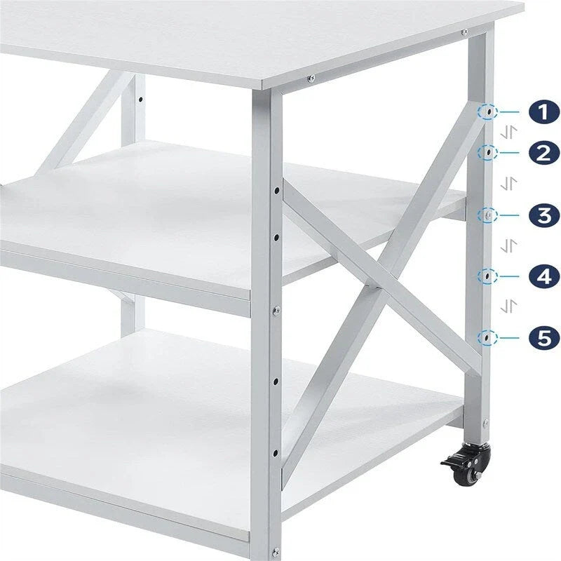 Meuble d'imprimante grand format de 23,6 pouces