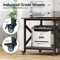 Meuble d'imprimante grand format de 23,6 pouces