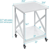 Meuble d'imprimante grand format de 23,6 pouces