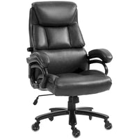 Chaise de bureau Vinsetto en cuir PU