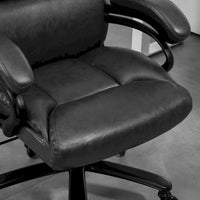 Chaise de bureau Vinsetto en cuir PU