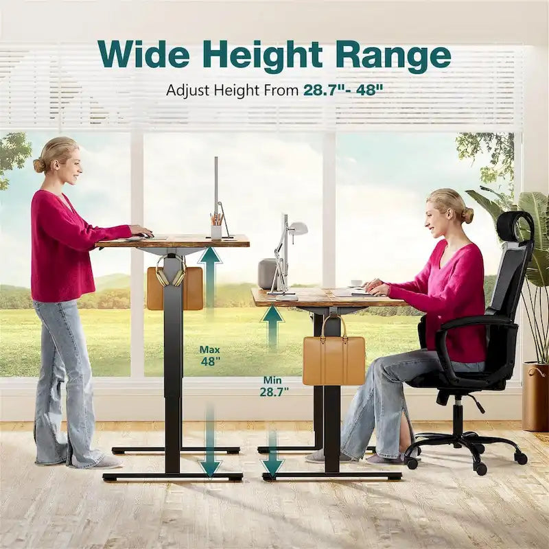 Bureau réglable en hauteur