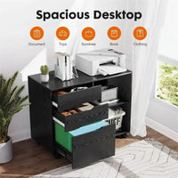 Classeur 3 tiroirs - 31.3P x 15.7L x 24.4H