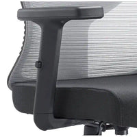 Chaise de bureau mi-dossier Glen avec hauteur, pivot et inclinaison réglables par LeisureMod