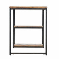 Bureau d'écriture en bois récupéré noir