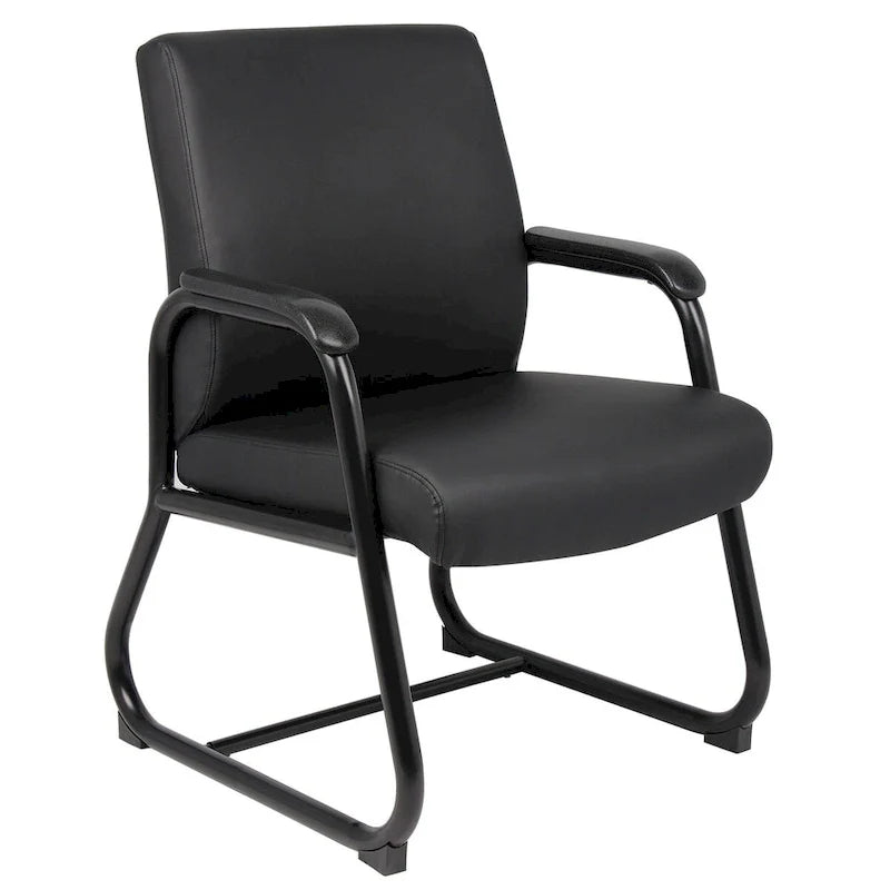 Chaise visiteur de direction Boss en vinyle antimicrobien