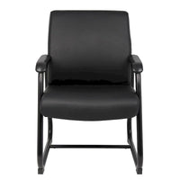 Chaise visiteur de direction Boss en vinyle antimicrobien