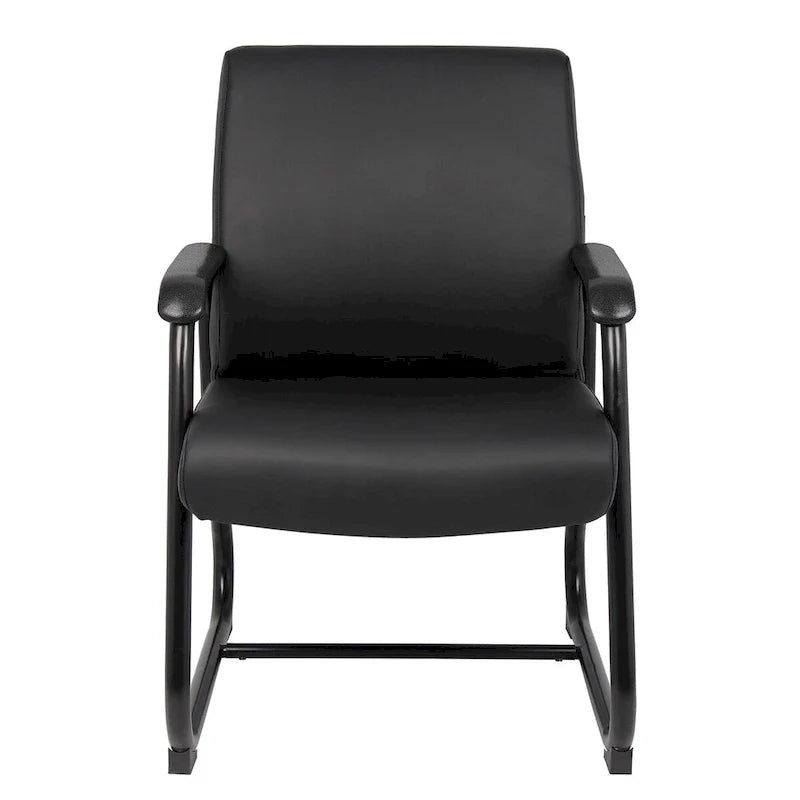 Chaise visiteur de direction Boss en vinyle antimicrobien
