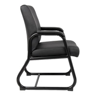 Chaise visiteur de direction Boss en vinyle antimicrobien