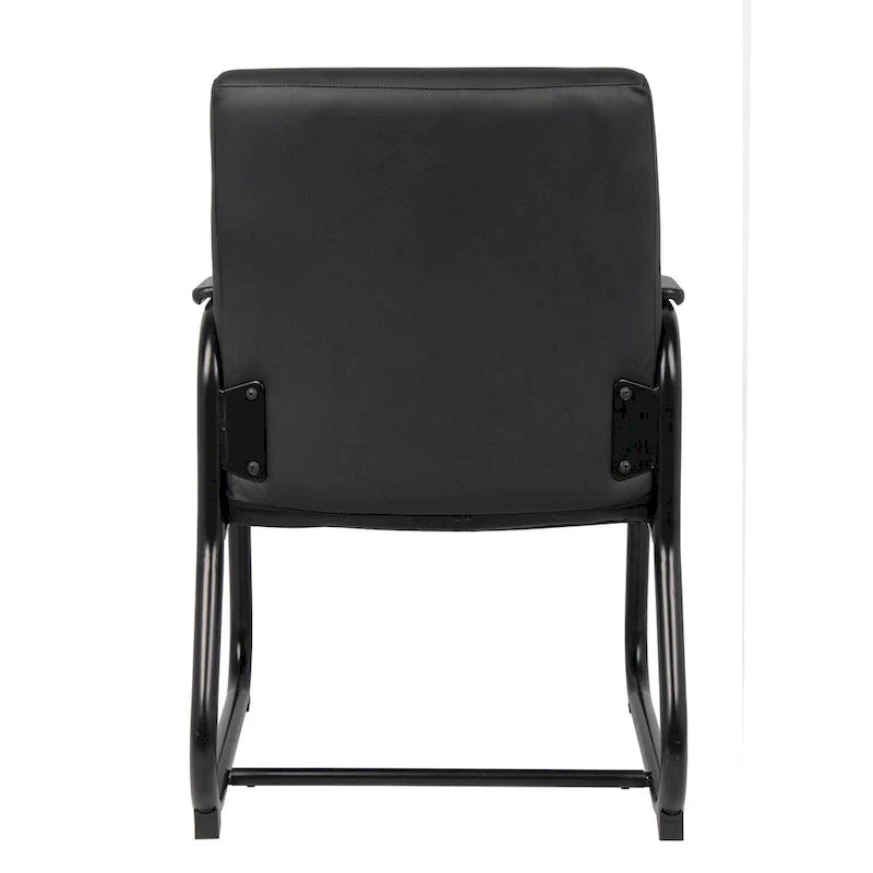 Chaise visiteur de direction Boss en vinyle antimicrobien