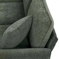 Canapé Sectionnel Convertible Forme L, Canapé en Chenille avec Méridienne Réversible pour Salon, Appartement