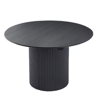 Table à manger ovale extensible de cuisine à dessus plein - N/A