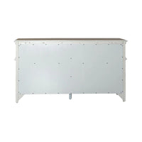 Enfilade blanc antique brossé Chesapeake - Largeur 56 x Profondeur 21 x Hauteur 30