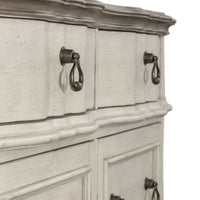Enfilade blanc antique brossé Chesapeake - Largeur 56 x Profondeur 21 x Hauteur 30