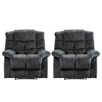 Fauteuil inclinable ergonomique surrembourré manuel