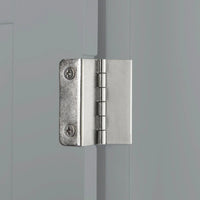 RiverRidge Somerset Meuble de Rangement mural gain de place au-dessus des toilettes avec étagère réglable - Gris