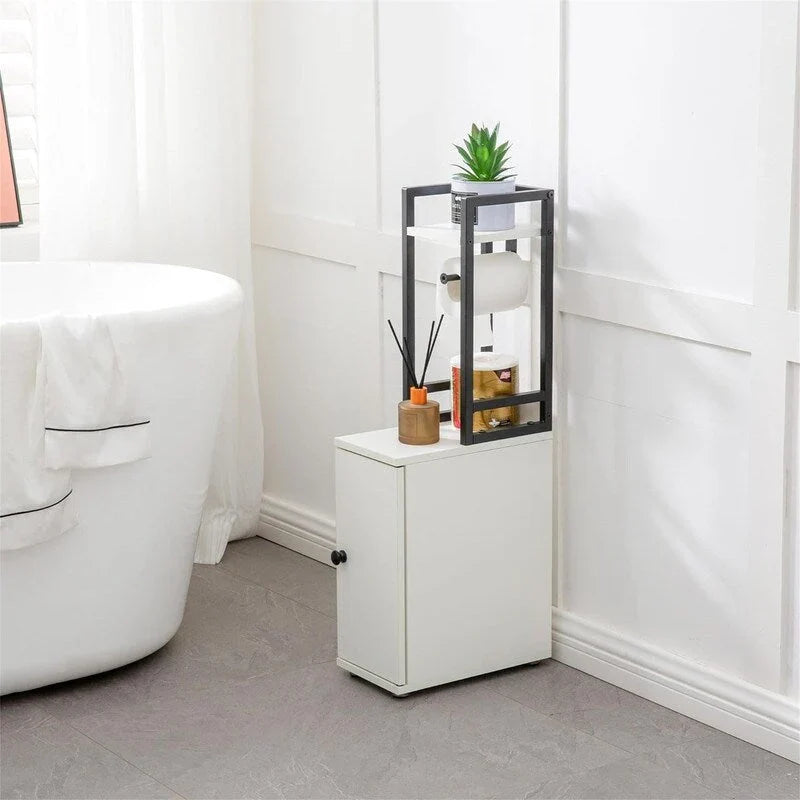 Meuble de rangement pour petite salle de bain - 6,5P x 11,8L x 29,5H