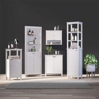 Meuble de rangement de sol pour salle de bain