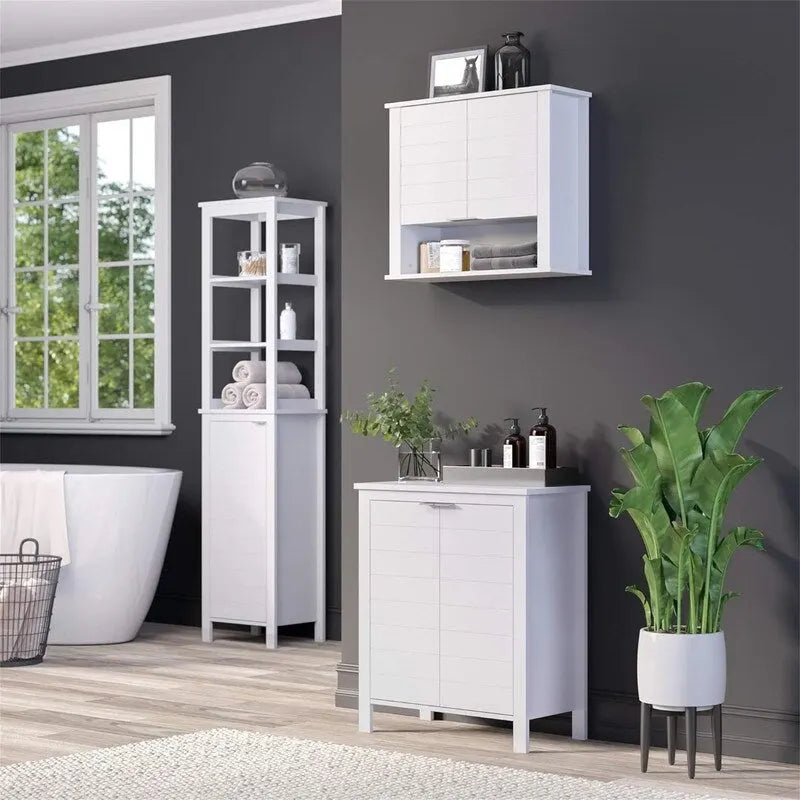 Meuble de rangement de sol pour salle de bain